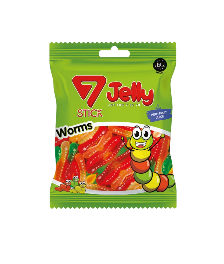 ŻELKI DŻDŻOWNICE 100 g